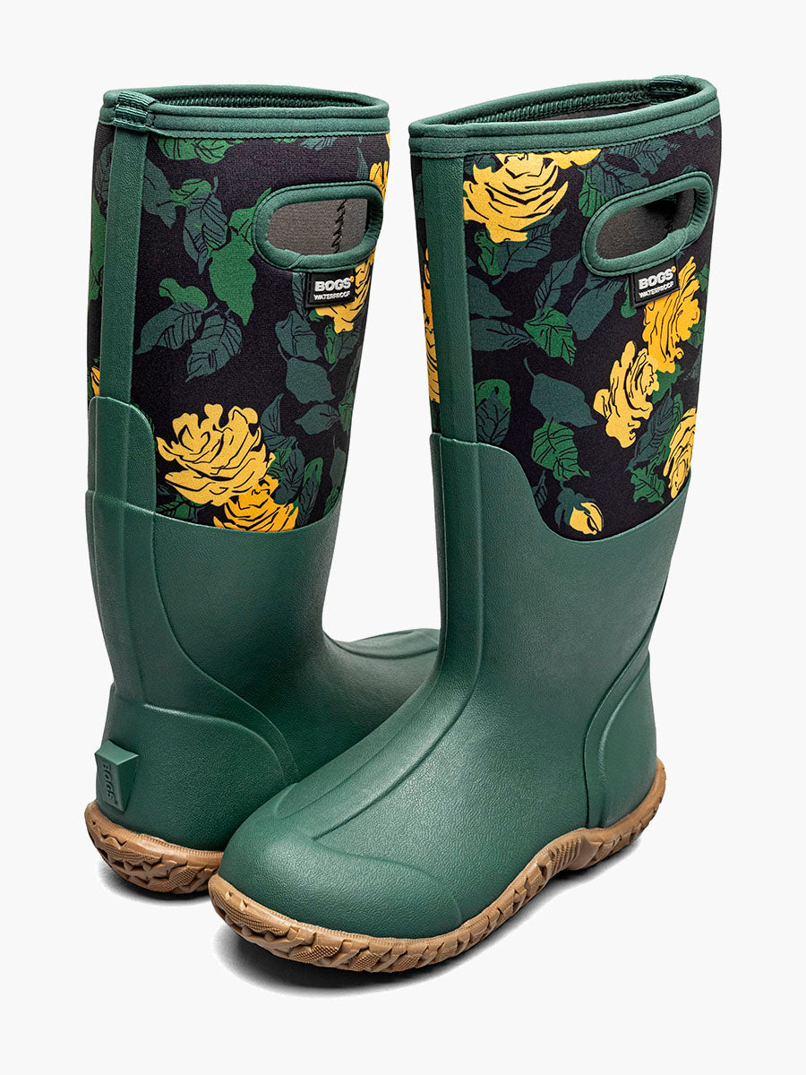 Bogs Mesa Roses Women's Farm Boots - Pine