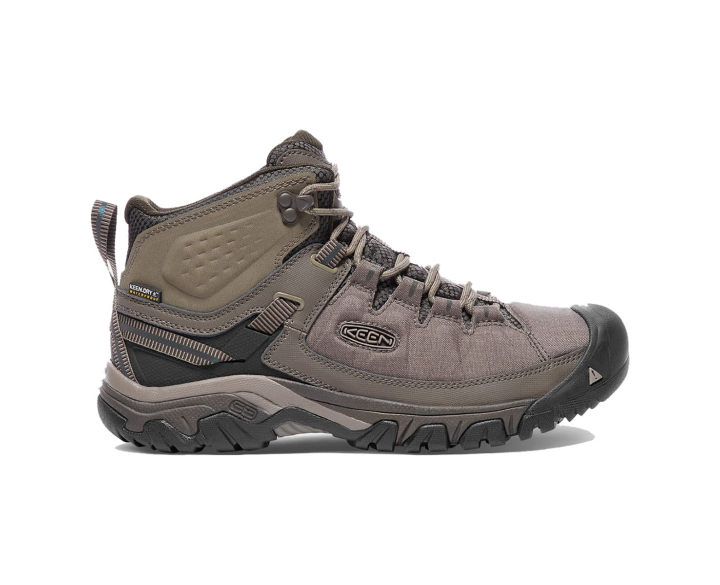 Keen 1018120 Targhee EXP Mid WP Bungee Cord Hiking Shoes | XLfeet Keen 1018120 Targhee EXP Mid WP Bungee Cord Hiking Shoes | XLfeet