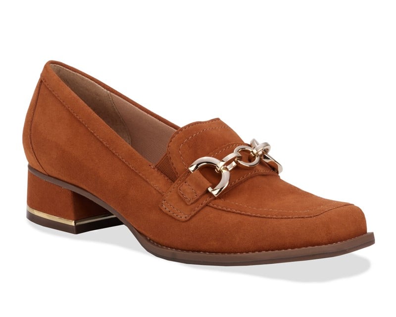 Ros Hommerson Evie Women's Wide Wide Leather Loafer Pump