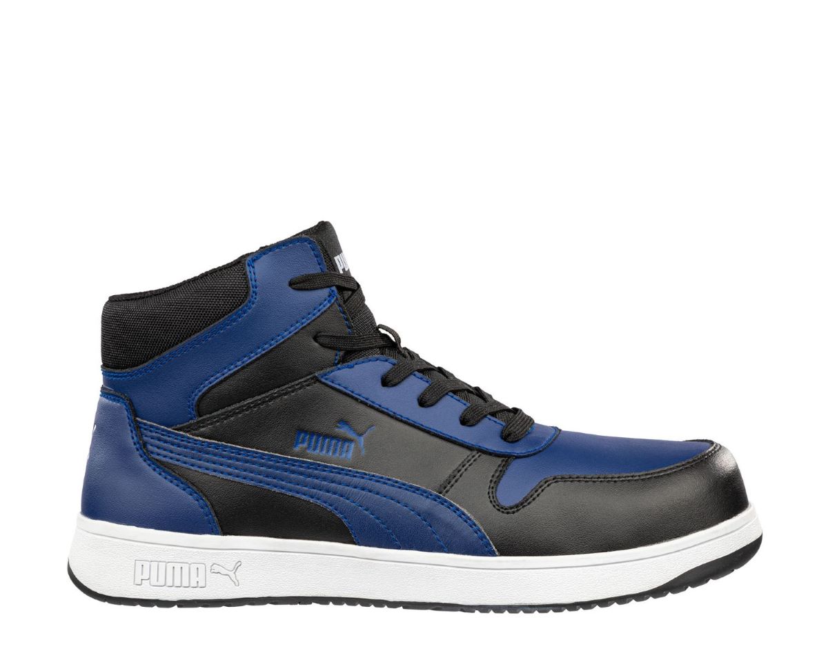 Puma Frontcourt Mid-Blue/Black Shoes