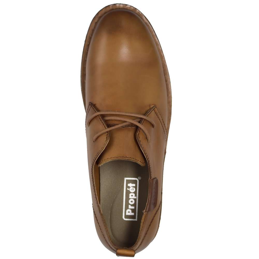 Propet Finn Men's Leather Oxford - Tan