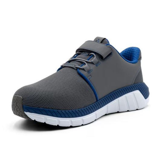 ANODYNE No. 46 Mens Sport Jogger w/ Heel Assist - Grey Blue