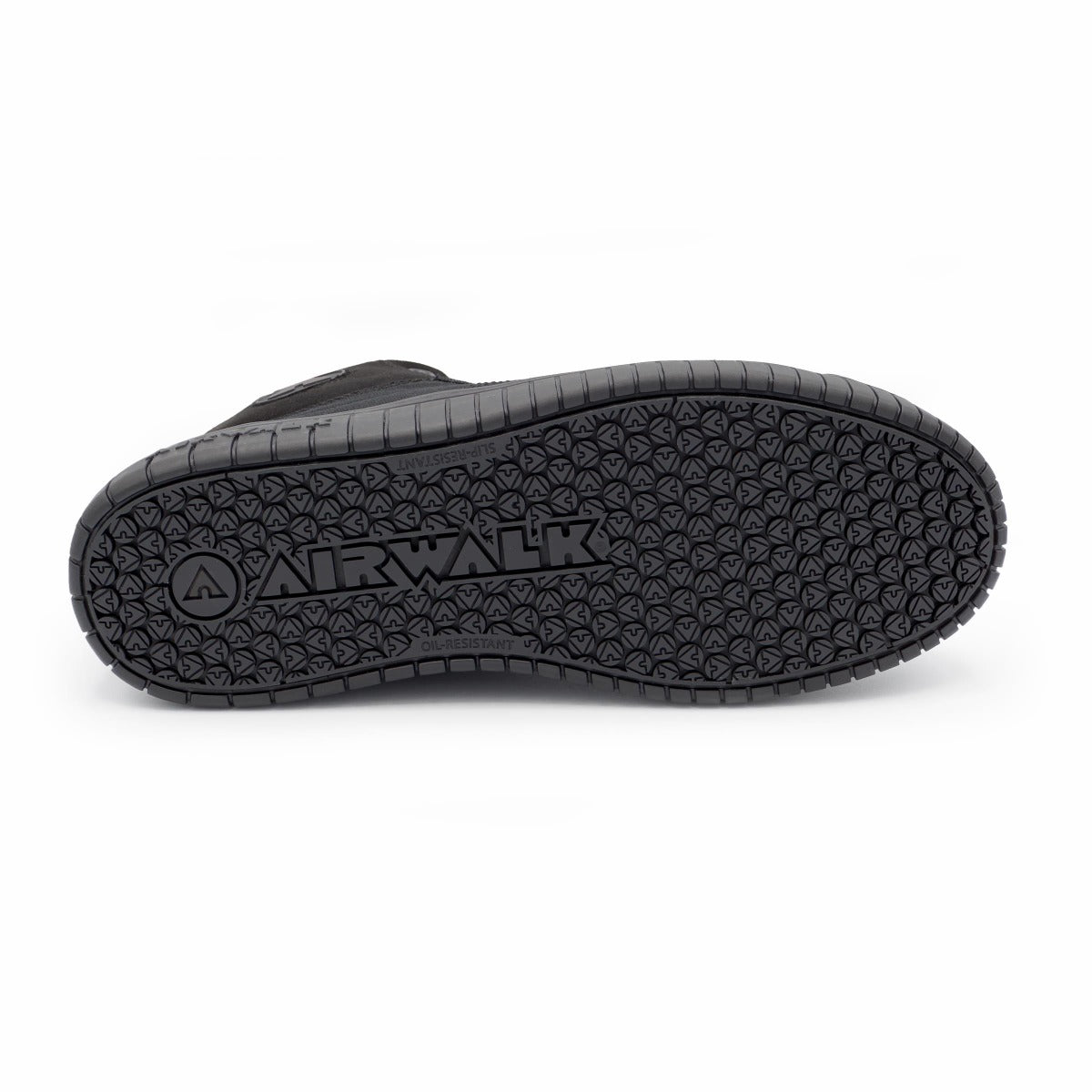 Airwalk Mens Deuce Mid Composite Toe Safety Shoe - Black/Black