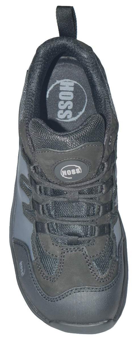 Hoss Eric Lo Oblique Aluminum Safety Toe Non-Waterproof Shoes - Black