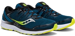 Saucony Everun Guide ISO 2 Men's Running Shoe - Marine / Citron