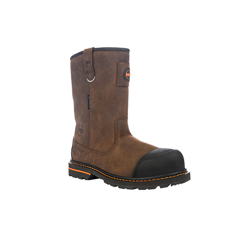 Buy Hoss Cartwright II Wellington Brown Composite Safety Toe Work