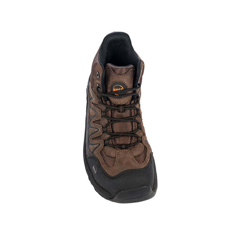 Hoss Eric Hi Oblique Aluminum Safety Toe Non Waterproof - Brown