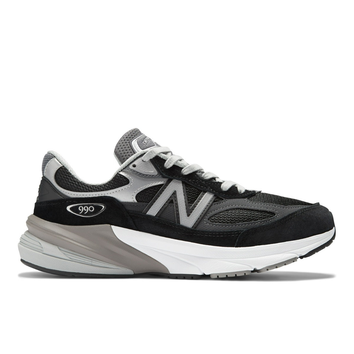 New Balance 990v6 Men's Running Black/White Shoe | XLfeet