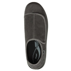 Propet Cush'N Foot Slipper - Slate Corduroy