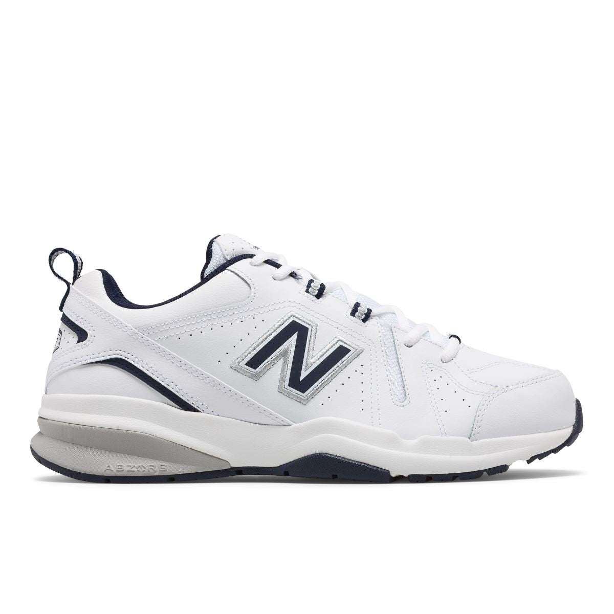 Buy New Balance 608v5 Men's White/Navy Casual Shoes | XLfeet Buy New Balance 608v5 Men's White/Navy Casual Shoes | XLfeet