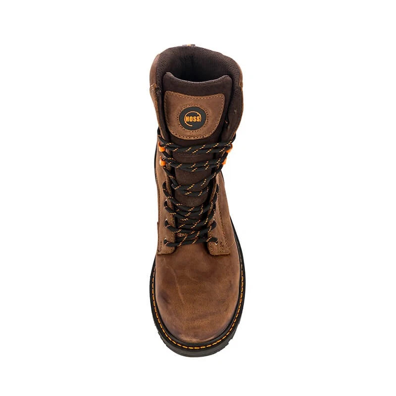 Hoss Carson 8" Brown Composite Toe Non Waterproof