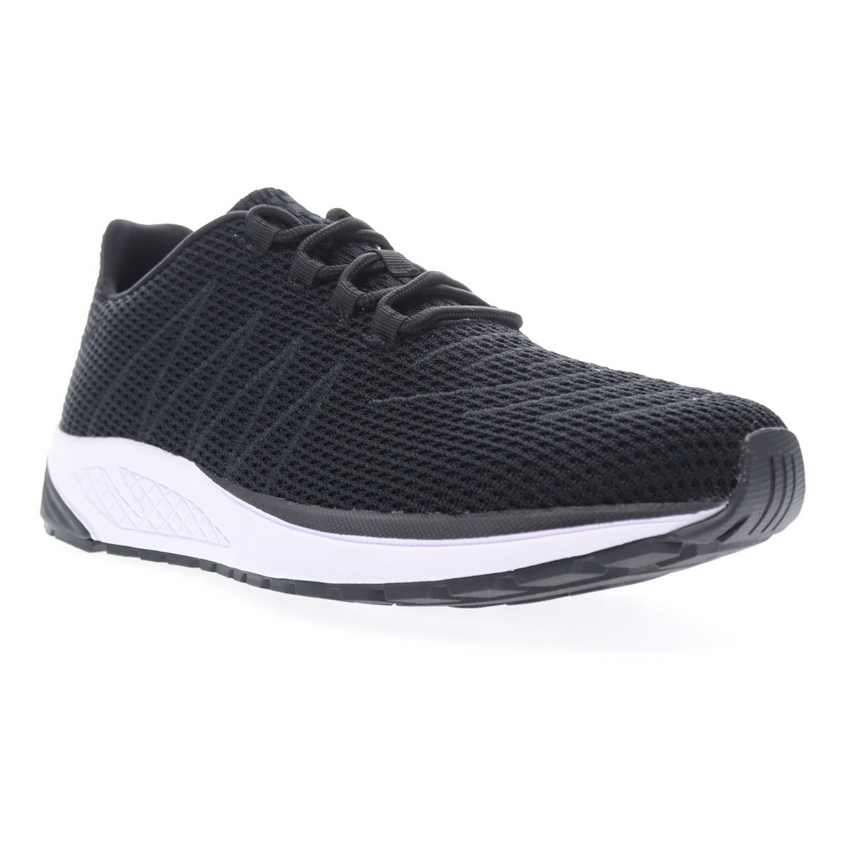 Propet Tour Knit Men's Sneaker - Black in 5E extra wide