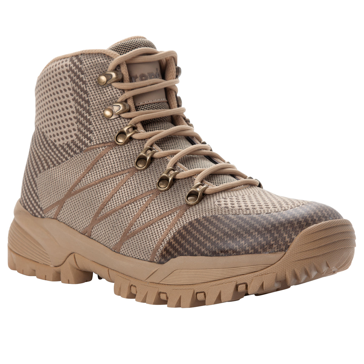 Propet Traverse Men's Waterproof Hiking Boot - Sand/Brown in 5E extra wide