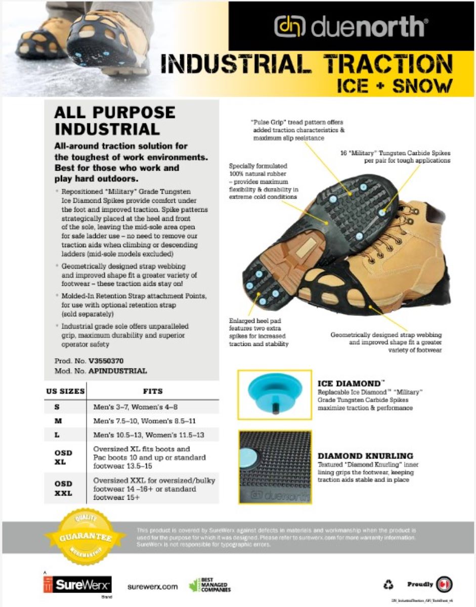 Due North All Purpose Industrial Traction Aid