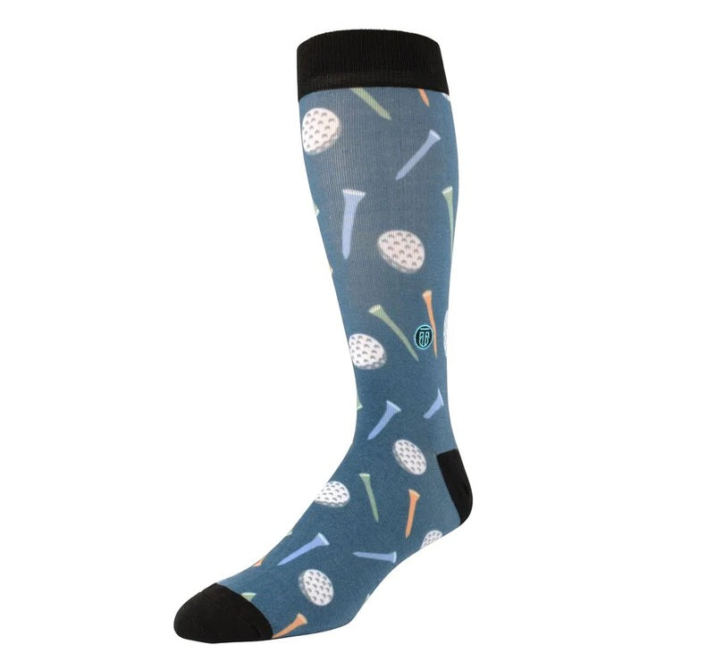 TallOrder The David Over-the-Calf Cushion Socks - Single Pair