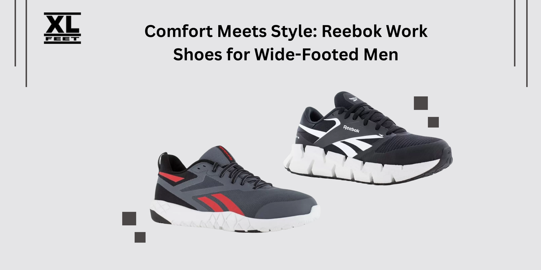 Reebok Work Sneakers for Wide-Footed Men
