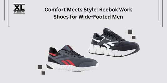 Reebok Work Sneakers for Wide-Footed Men