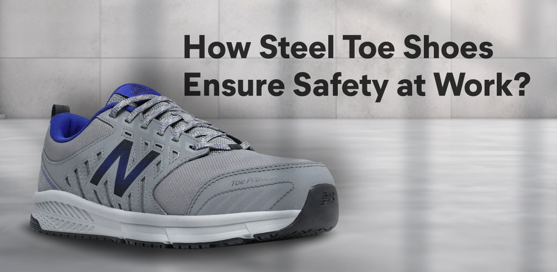 Steel toe shoes