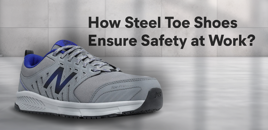 Steel toe shoes