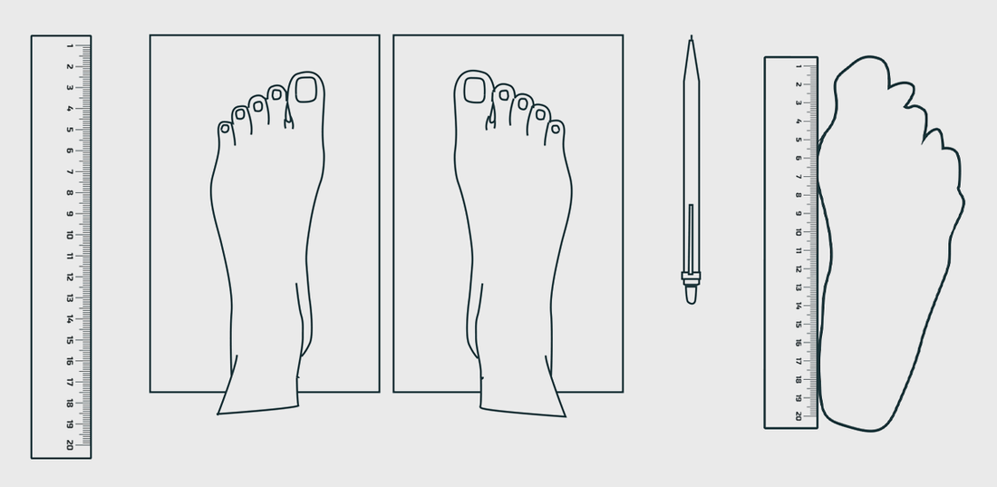 shoe size chart for men