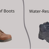 Waterproof vs. Water-Resistant Boots: What Men with Large Feet Need to Know