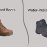 Waterproof vs. Water-Resistant Boots: What Men with Large Feet Need to Know