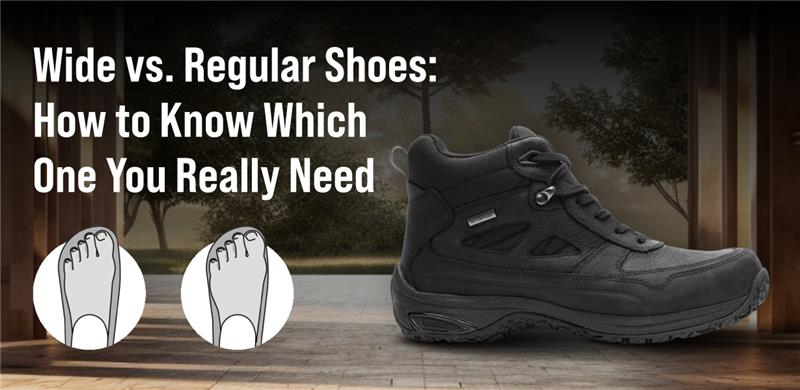 Wide vs. Regular Shoes