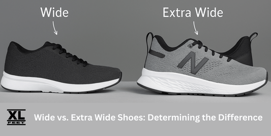 Differences Between Wide and Extra Wide Shoes: A Definitive Guide by XLFeet