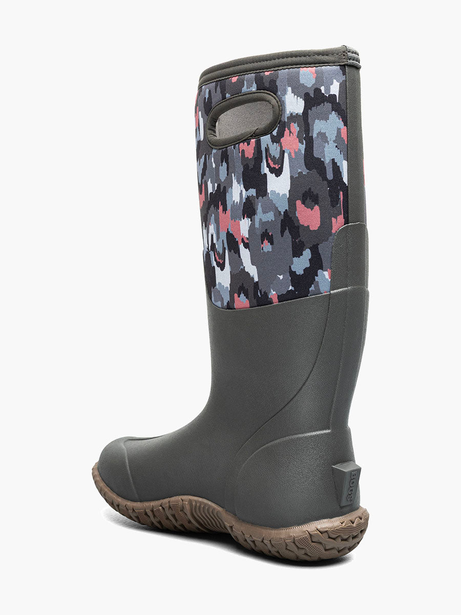Bogs Mesa Ikat Women's Farm Boots - Dark Gray Multi
