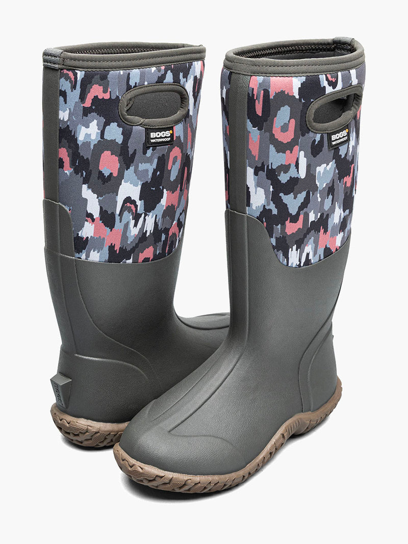 Bogs Mesa Ikat Women's Farm Boots - Dark Gray Multi
