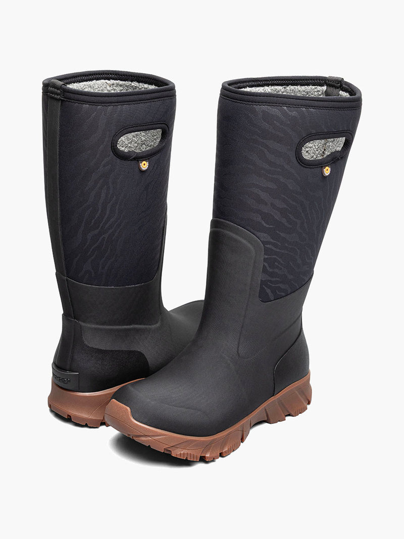 Bogs Whiteout II Tiger Women's Winter Boots - Black