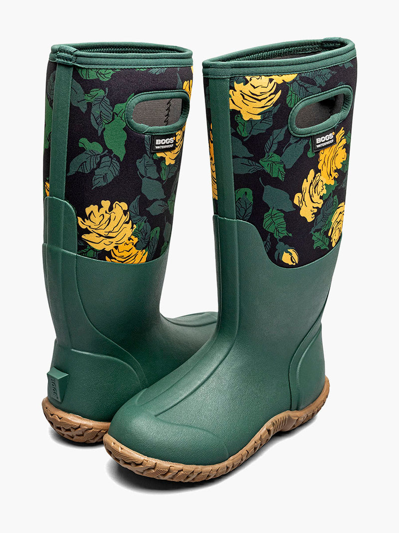 Bogs Mesa Roses Women's Farm Boots - Pine