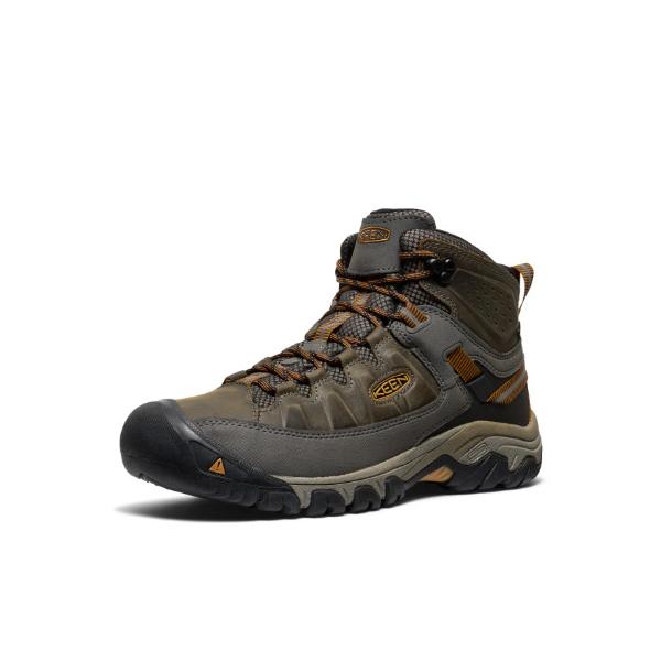 Keen Targhee III Waterproof Mid Wide - Black Olive/Golden Brown