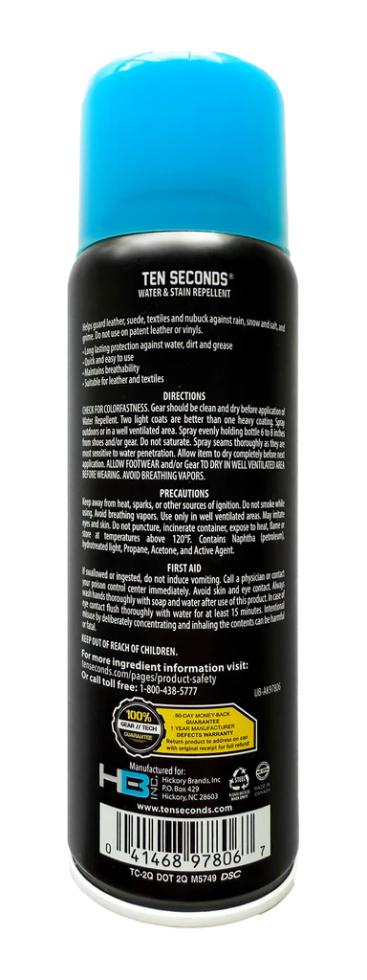 10 Seconds 3-N-1 Water & Stain Repellent