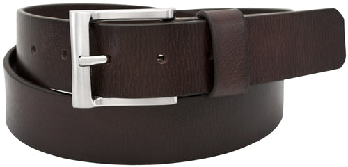 Florsheim 1190 - 35mm Buffalo Full-Grain Leather Casual Belt - Brown