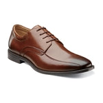Florsheim Bike Toe Oxford Cognac Brown Dress Shoes