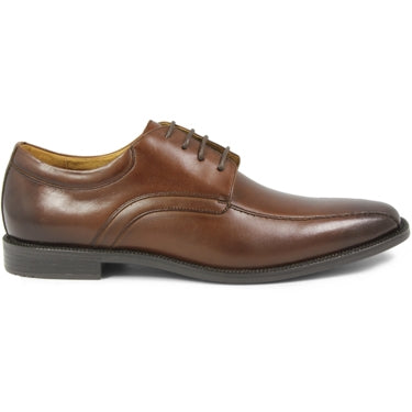 Florsheim Bike Toe Oxford Cognac Brown Dress Shoes