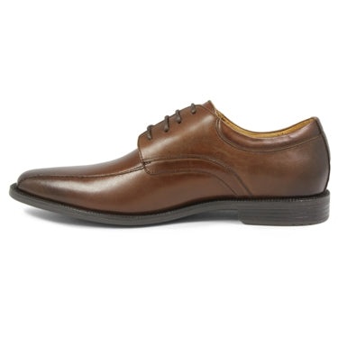 Florsheim Bike Toe Oxford Cognac Brown Dress Shoes