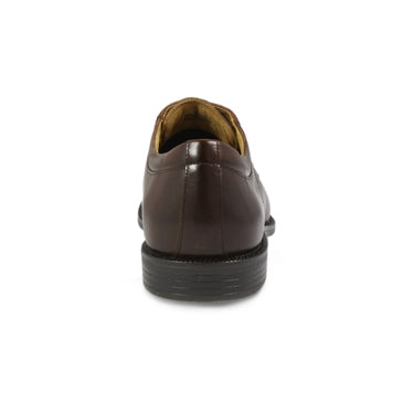 Florsheim Bike Toe Oxford Cognac Brown Dress Shoes