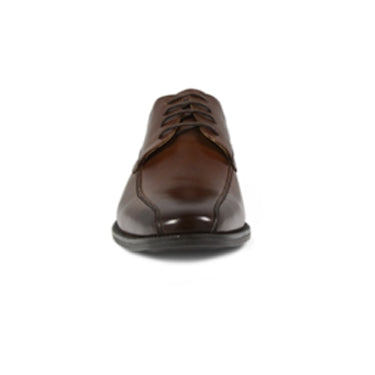 Florsheim Bike Toe Oxford Cognac Brown Dress Shoes