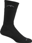 Darn Tough Standard Issue Mid-Calf Light Crew Socks BLACK - Single Pair