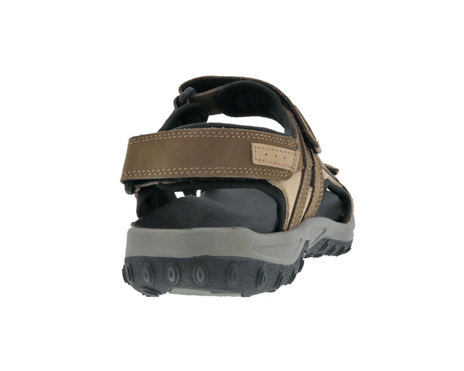 Drew Shoe Warren Tan Nubuck Orthopedic Sandals