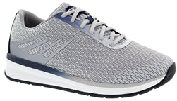Drew Shoe Thrust - Grey/Navy Mesh