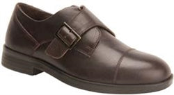 Drew Shoe Canton Velcro® Dress Shoe - Dark Brown