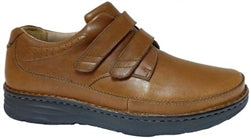 Drew Shoe Mansfield Velcro® Closure Dress Shoes - Dark Brown