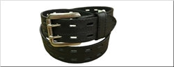 Danbury 38mm Genuine Leather Casual Belt - Black