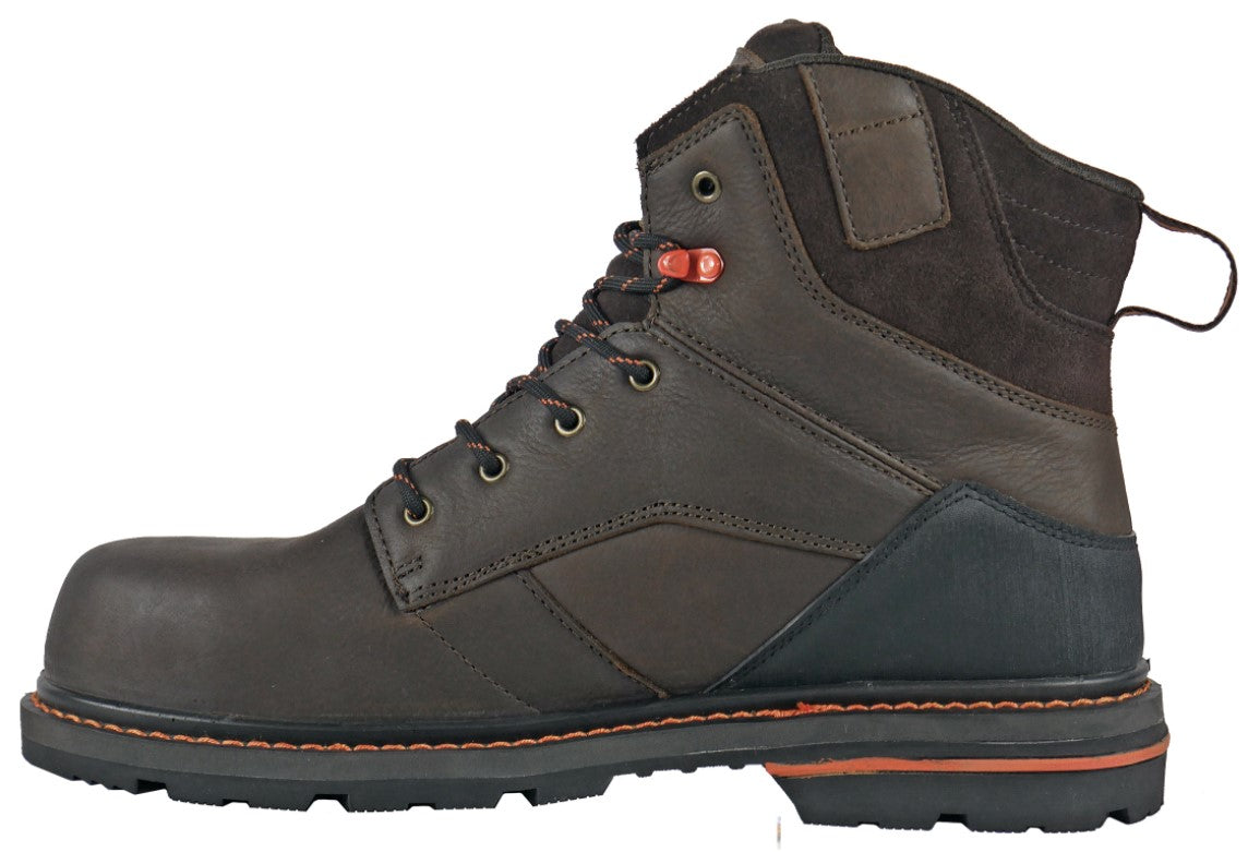 Hoss Carson 6" Brown Non-Safety/Soft Toe Non Waterproof