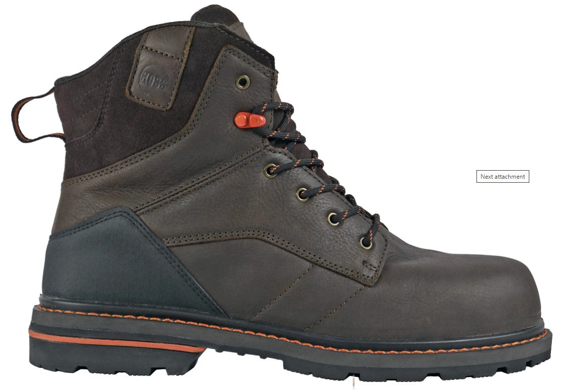 Hoss Carson 6" Brown Non-Safety/Soft Toe Non Waterproof
