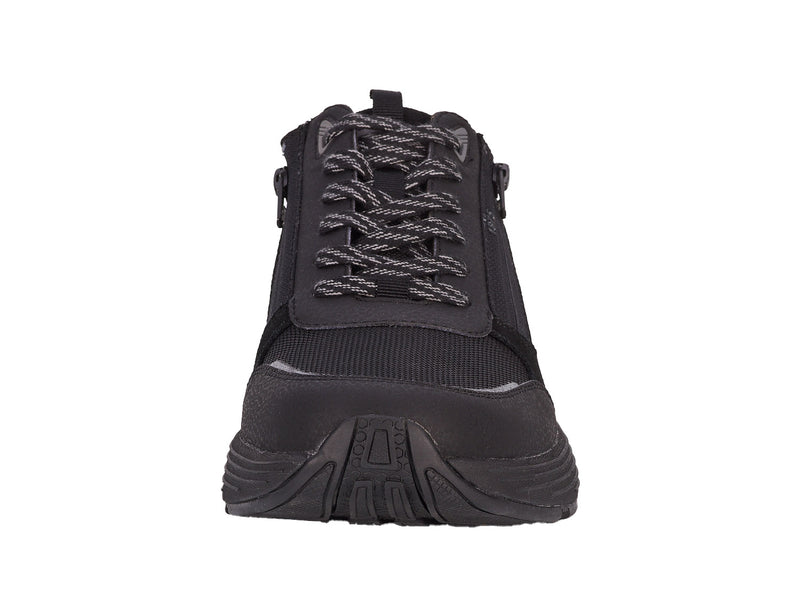 Drew Shoe Miller - Black Suede Combo