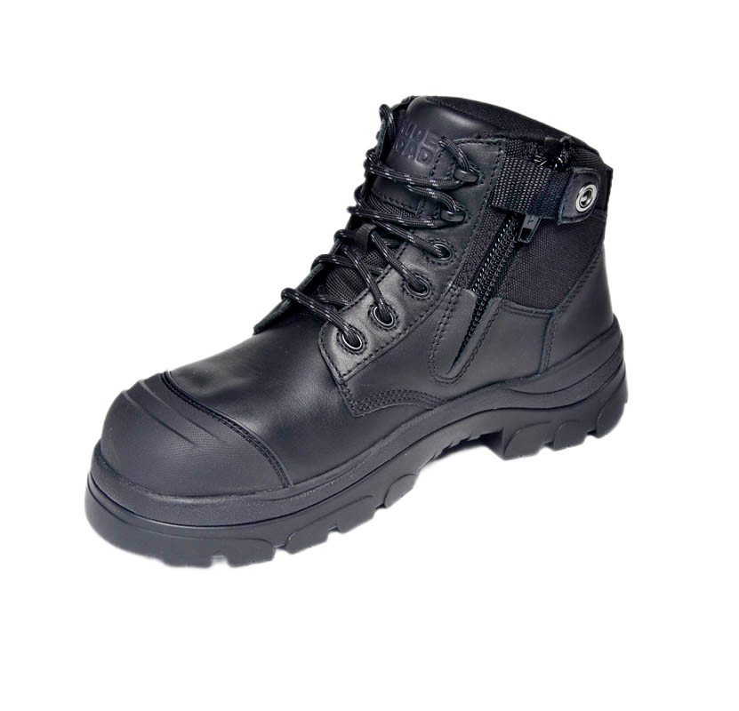 Wide Load 690BZC Composite Safety Toe Black Work Boot | XLfeet